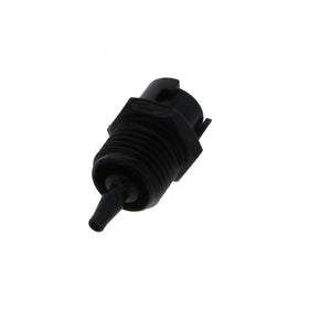 SMFPMM3BLK Non-Valved Panel Mount Hose Barb Coupling Body 3MM Hose Barb