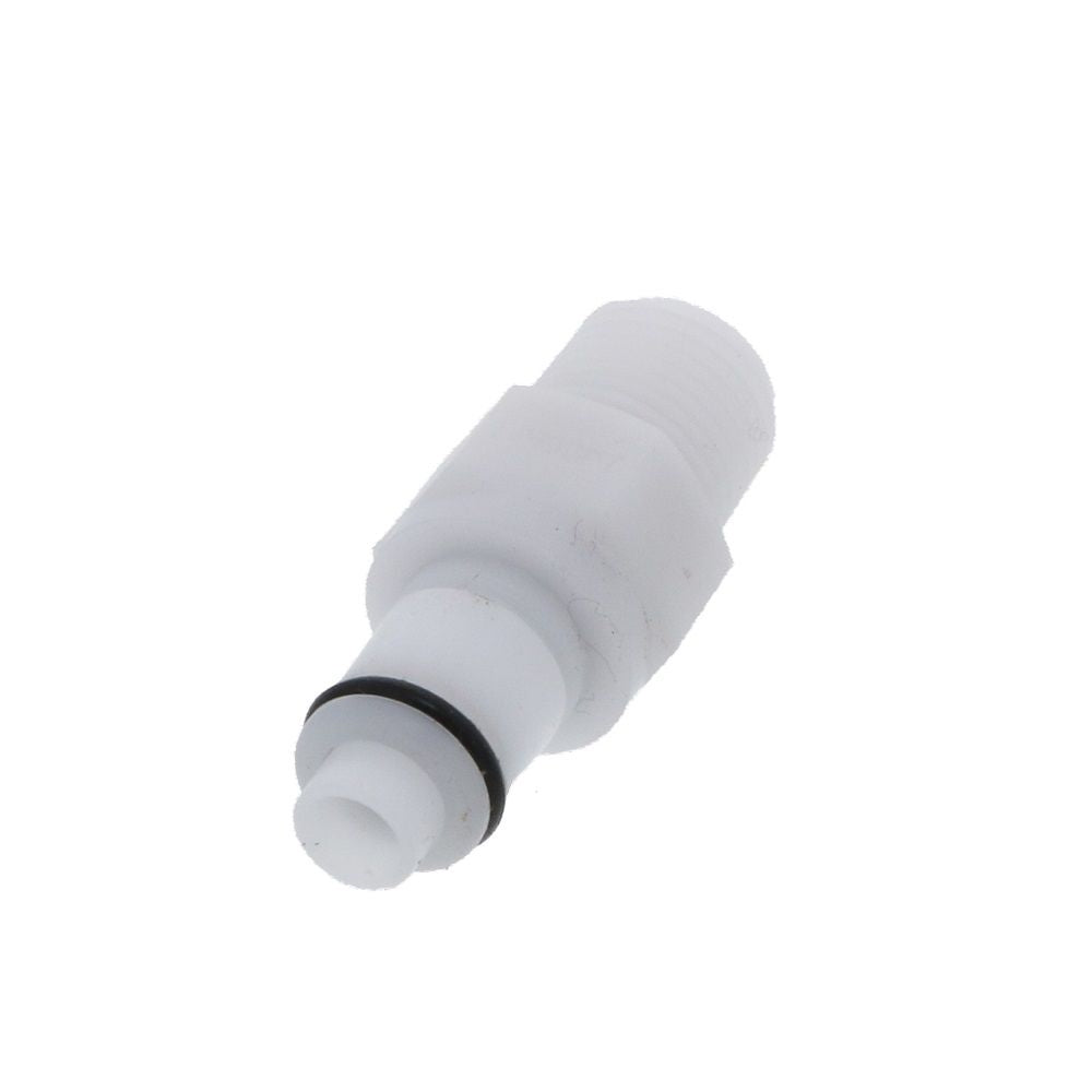 PLCD24004BSPT Valved Male Thread Coupling Insert 1/4 BSPT