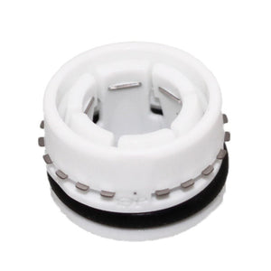 John Guest Plastic Half Cartridge - 1/4 White Double Nitrile O-ring