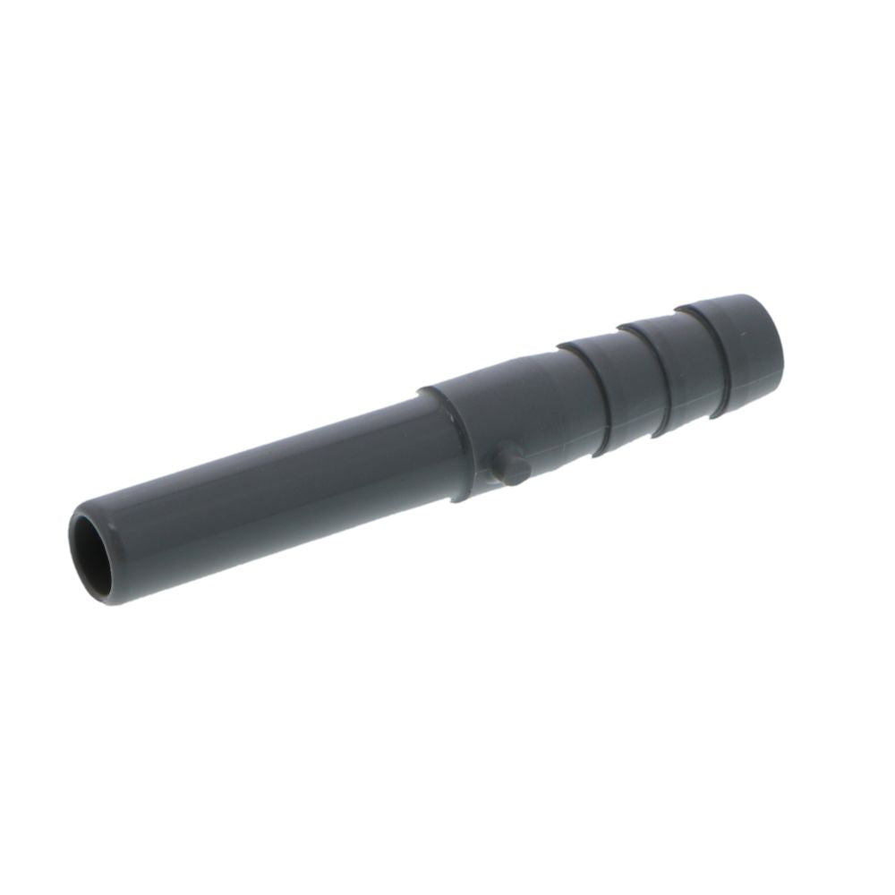 John Guest Stem Barb Connector  - 3/8 OD Stem x 3/8 ID Barb [Long]