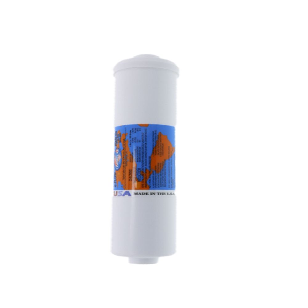 Omnipure Inline K5650-BB Softening/GAC - 12" x 2.5" Filter - 1/4" FPT