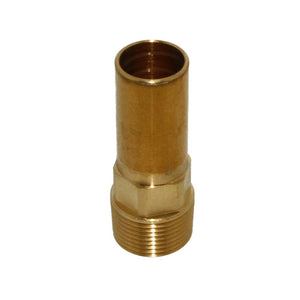 John Guest Brass Male Stem Adapter NPT - 22mm x 3/4 NPT