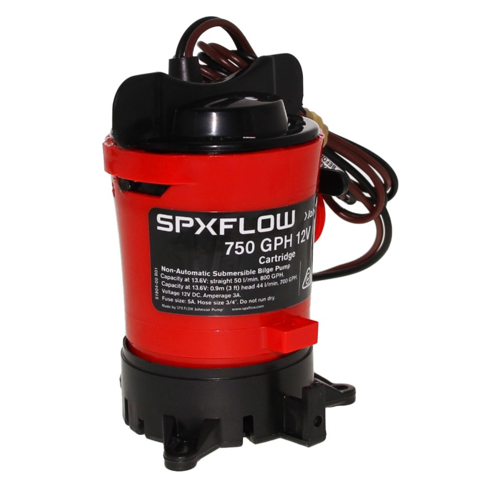 Johnson Cartridge - Submersible Bilge Pump 750 GPH