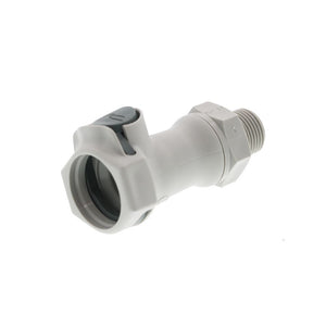 HFCD10612BSPT Valved Male Thread Coupling Body 3/8 BSPT