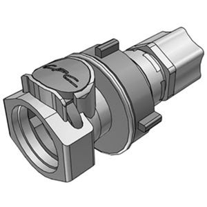 Bulkhead Panel Mount Compression Coupling Body 1/2" OD JACO