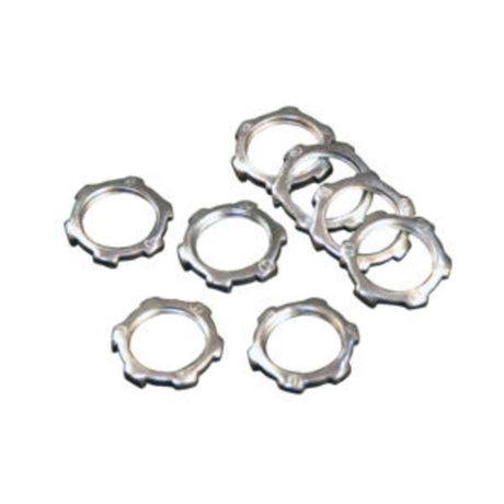 1/2" - 14 NPT Zinc - Electroplated Steel Locking Lock Nut