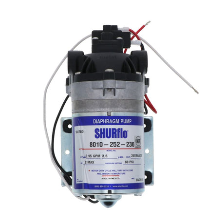SHURflo 8010-252-236 Delivery Pump 0.9 gpm 60 psi 24V