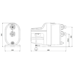 Grundfos Scala1 5-55 1x230V 60Hz NEMA 6-15 CSA