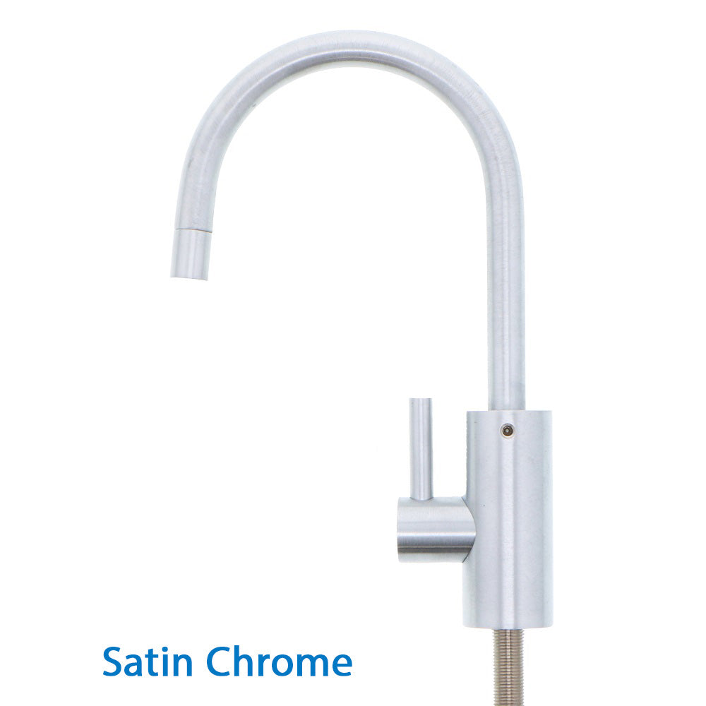 Mountain Plumbing MT1843-NL Contemporary Mini POU Faucet W/ Round Base and Handle