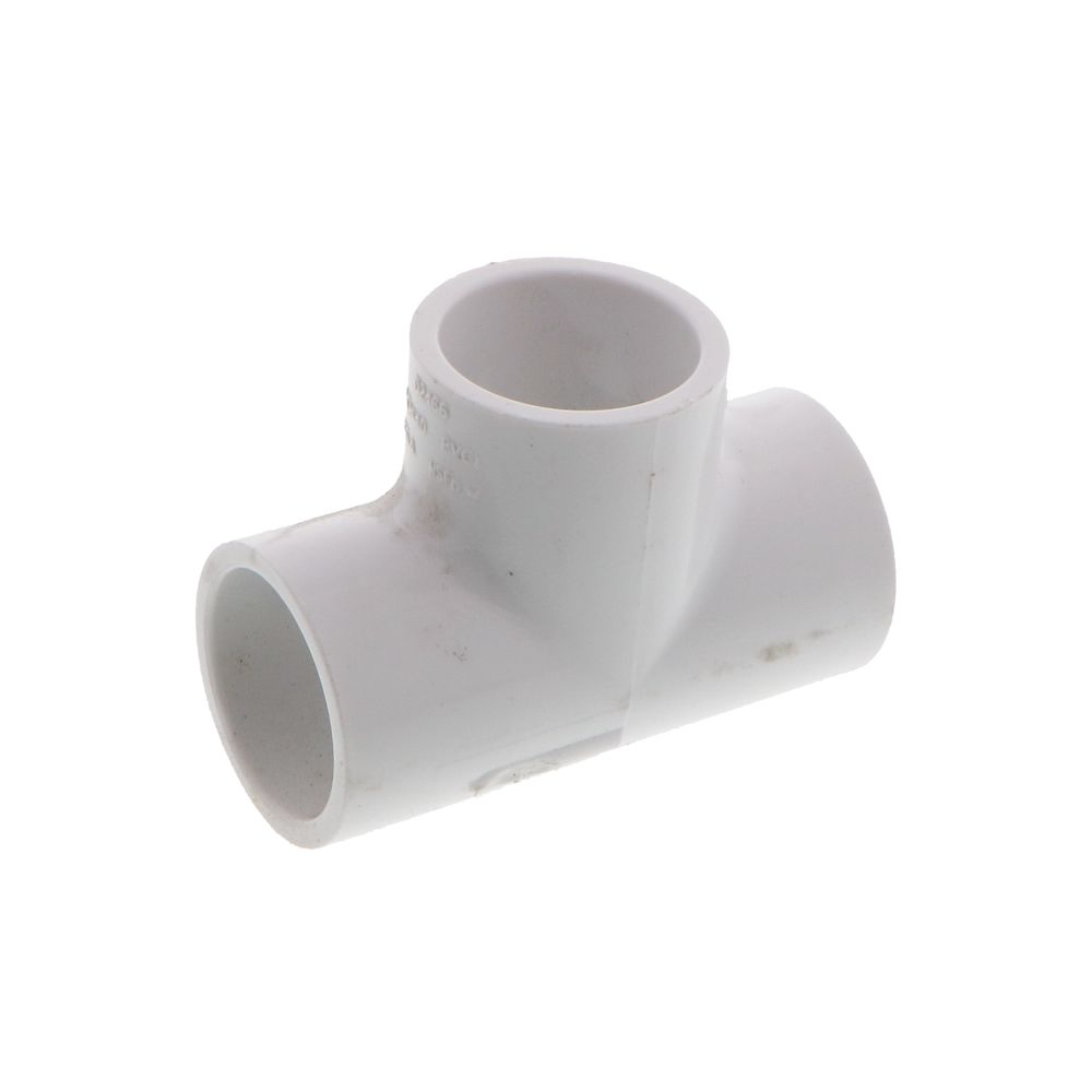 PVC Schedule 40 Slip Adapter Tee  3/4" S x 3/4" S x 3/4" S