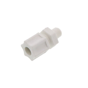 JACO 10-5-2-P-O Polypropylene Male Connector 5/16 OD Tube x 1/8 MPT