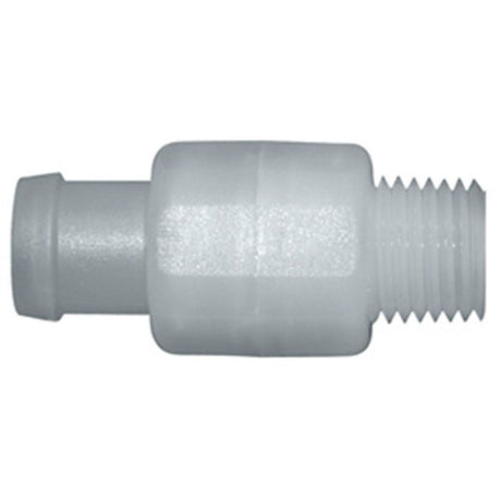 Colder DrumQuik 2879800 Vent Check Valve 1/2 Hose Barb x 1/4 MNPT Santoprene O-Ring