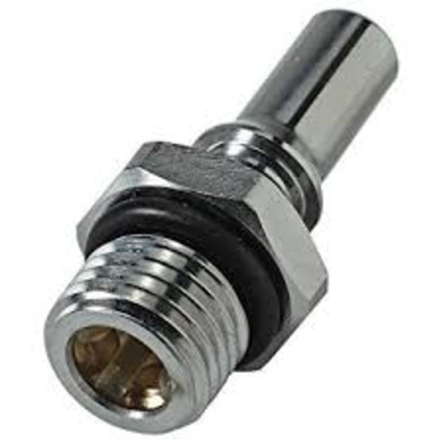LQ2D4604BLU Valved Liquid Cooling Coupling Insert 1/4 SAE