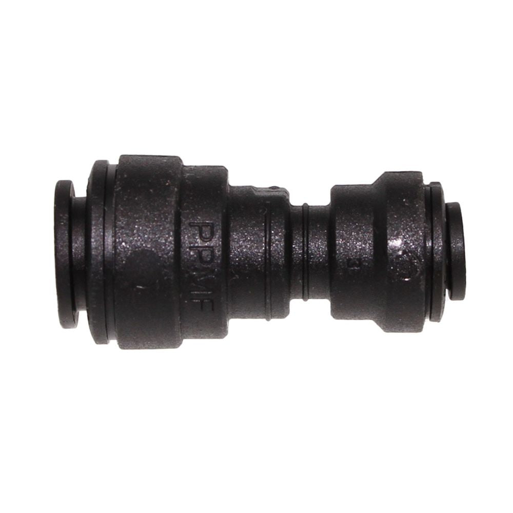 John Guest Reducing Union Black Polypropylene  - 1/2 x 3/8