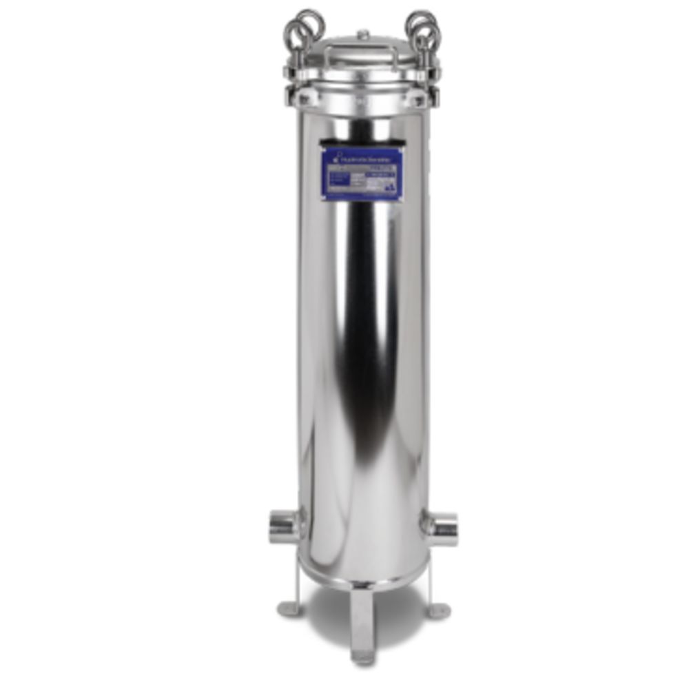 HydroScientific™ HSBJ170-316 Swing Bolt 170 Single Jumbo Filter Housing