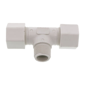 JACO 60-14-12-P-PG Polypropylene Male Branch Tee 7/8 OD Tube x 3/4 MPT