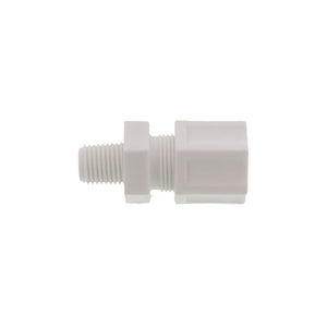 JACO 10-8-4-P-PG Polypropylene Male Connector 1/2 OD Tube x 1/4 MPT