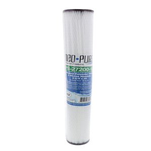 20" x 4-1/2" BB Flow-Max Pleated - 1 mic Absolute Cyst Filter