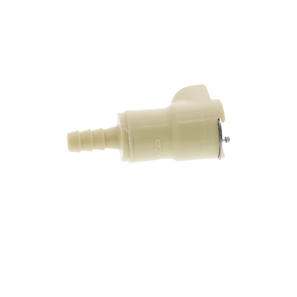 PSD1700412 Valved In-Line Hose Barb Coupling Body 1/4 ID Barb