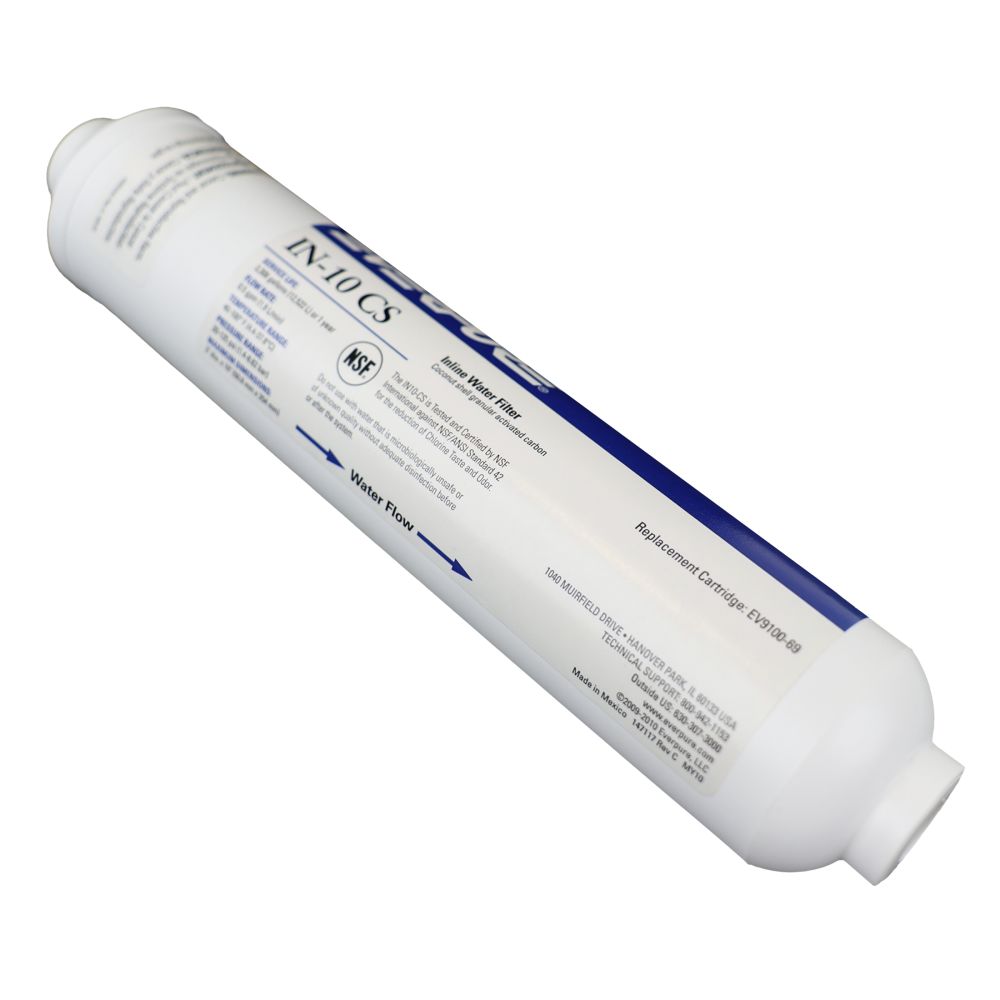 Everpure - IN-10CS 6/C [GS-10RO-B-1/4] In-Line Water Filter