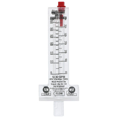 Blue-White F-300 SADDLE Rotameter