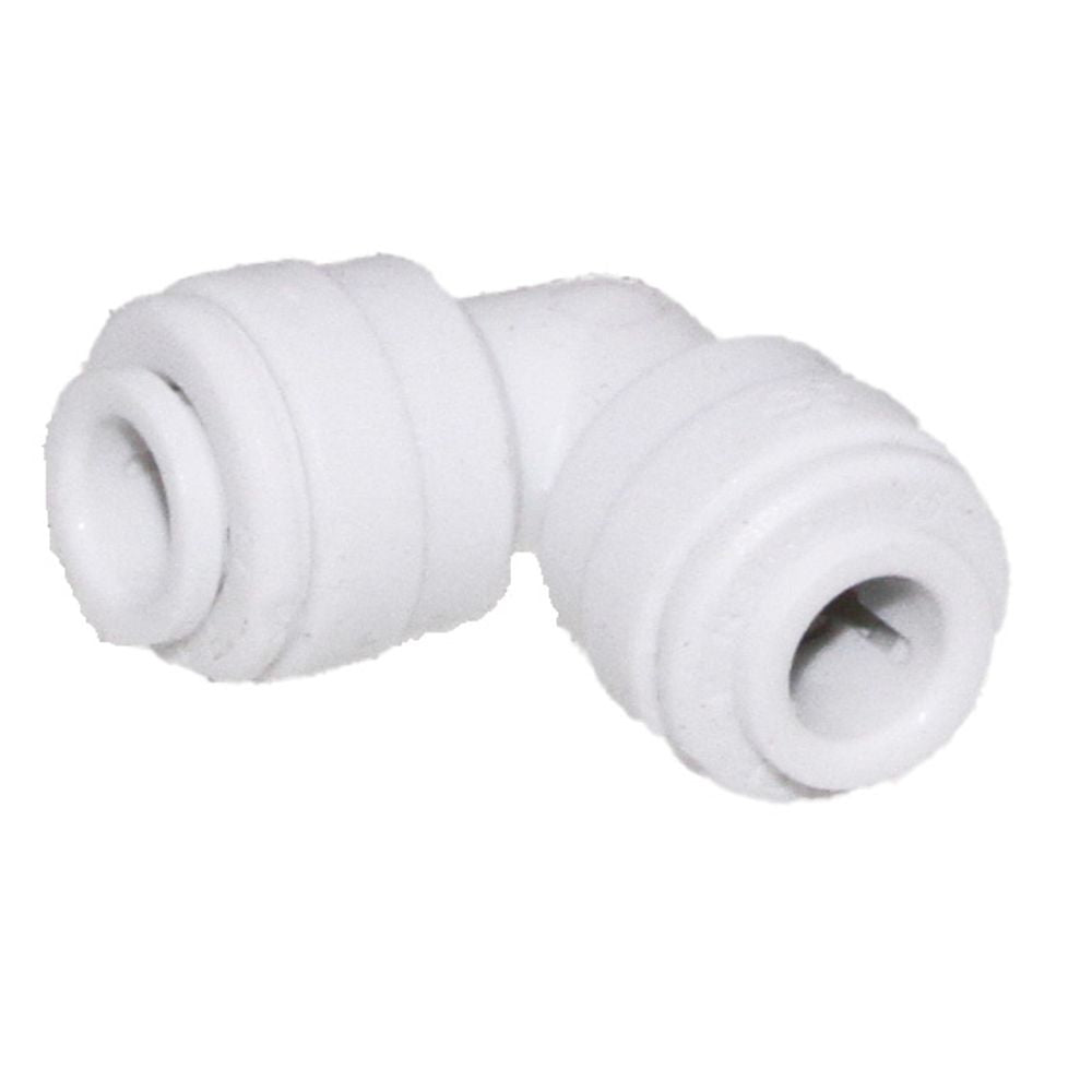 John Guest Union Elbow White Acetal - 1/4