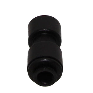 John Guest 22mm Acetal Union Connector - Black