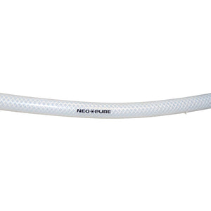 Braid Reinforced Silicone Tubing - 5/16 ID x .592  OD