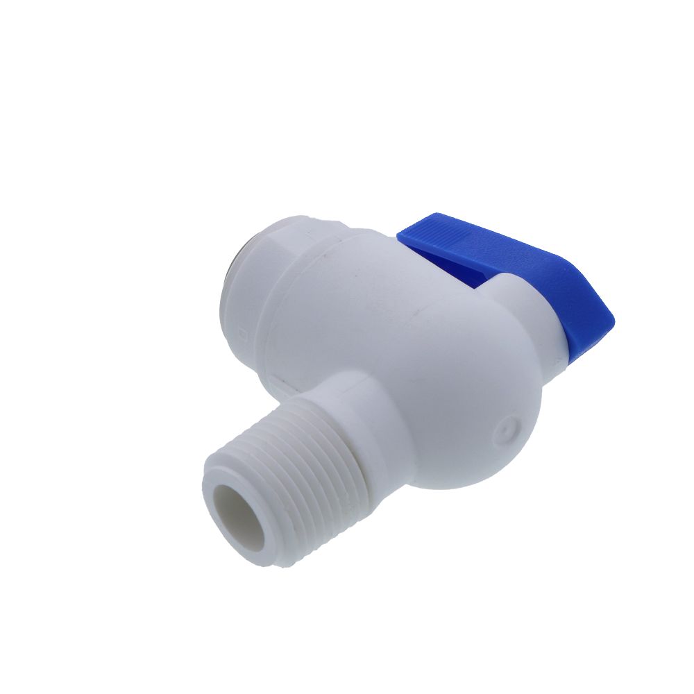 Parker PP6VME6-MG Valve Male Elbow - 3/8 QC x 3/8 MPT