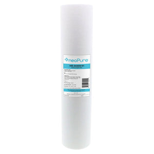 Neo-Pure 20" BB Graded Density Polypropylene Sediment Filter 25/1 mic