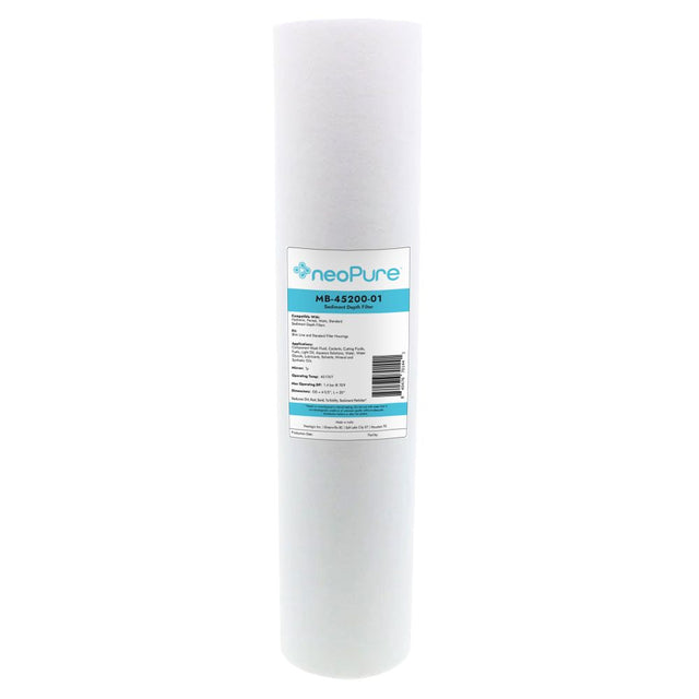 Neo-Pure 20" BB Graded Density Polypropylene Sediment Filter 25/1 mic