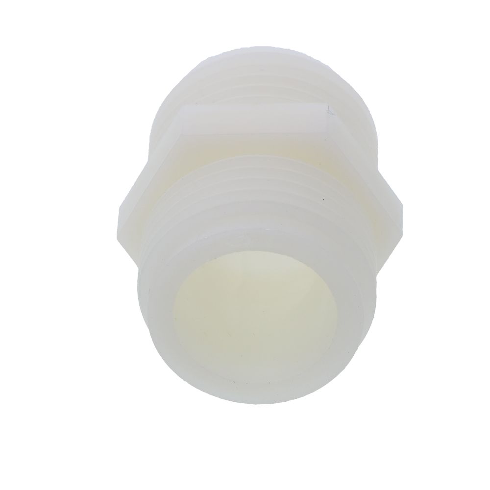 Garden Hose Hex Nipple Nylon  - 3/4 MGHT x 3/4 MGHT