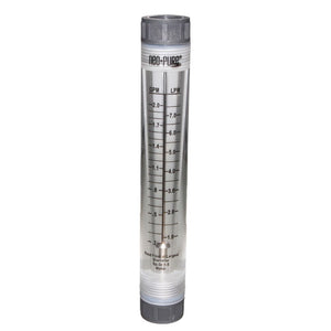 Neo-Pure Inline Flowmeter 0.2-2GPM 1/2" FNPT