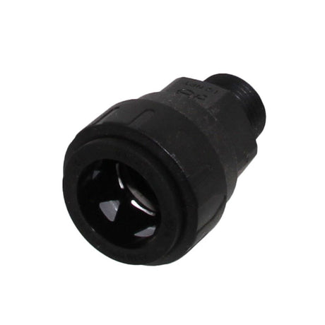 John Guest Black Male Connector - 3/4 CTS x 1 NPT