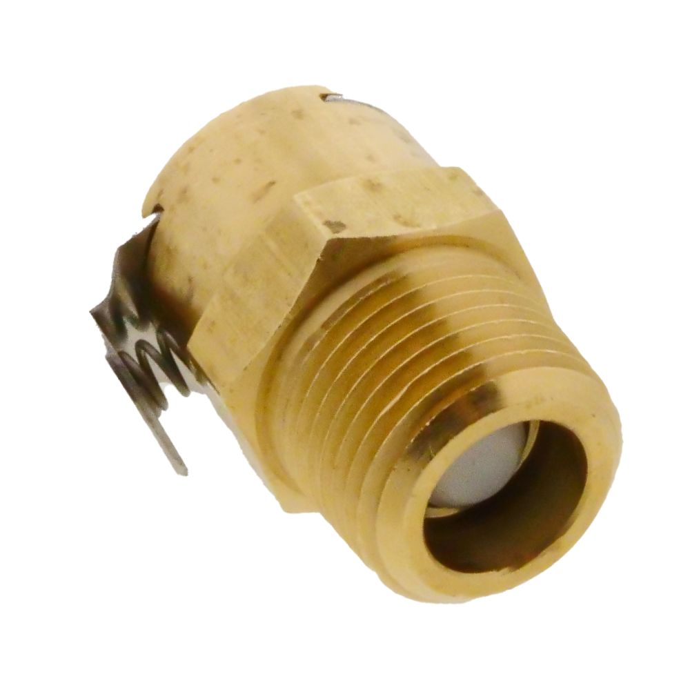LCD10006VBR Valved Male Thread Coupling Body 3/8 NPT