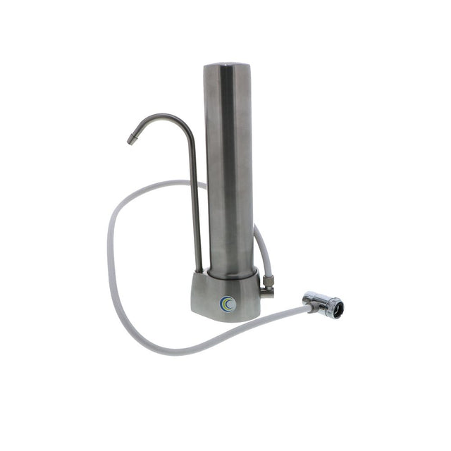 AquaCera HCS Stainless Steel Countertop Ceramic Water Filter System