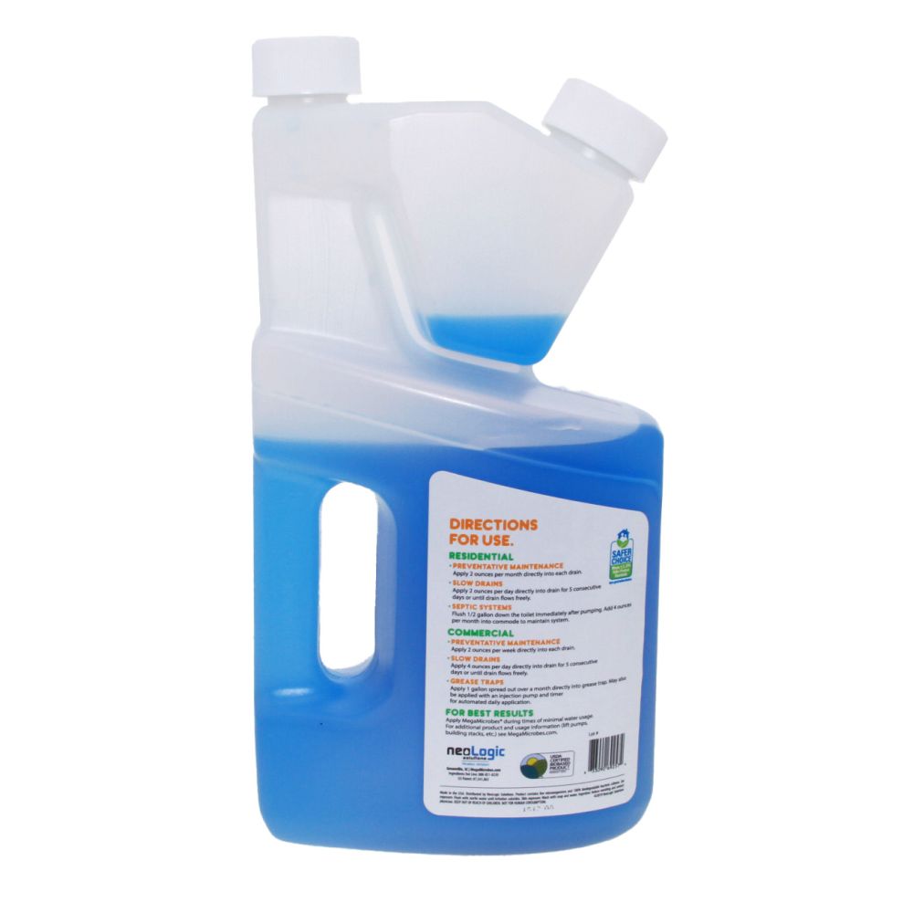 MegaMicrobes MML-32FL Liquid Premium Organic Waste Digester 32oz