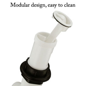 Twin Inlet High Flow Dual Air Gap with Cover Cap