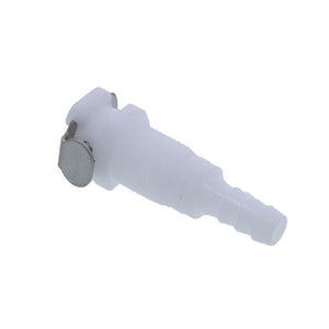 PMC1604 Panel Mount Hose Barb Coupling Body 1/4 ID Barb