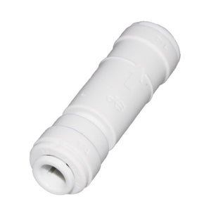 John Guest Check Valve - 1/4" 0.3 psi Crack Pressure White