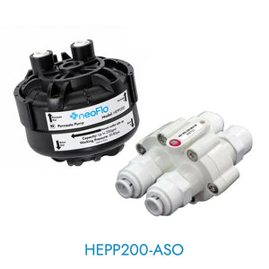 neoFlo HEPP200 Permeate Pump NSF® Certified for up to 200 GPD - Bundle Options
