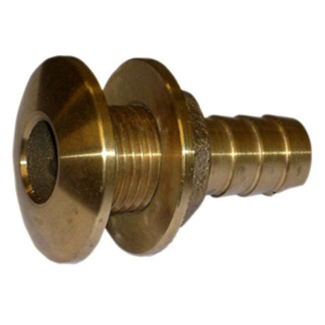 Watts Marine Bronze Barbed Thru-Hull Fitting With Nut - 3/4"