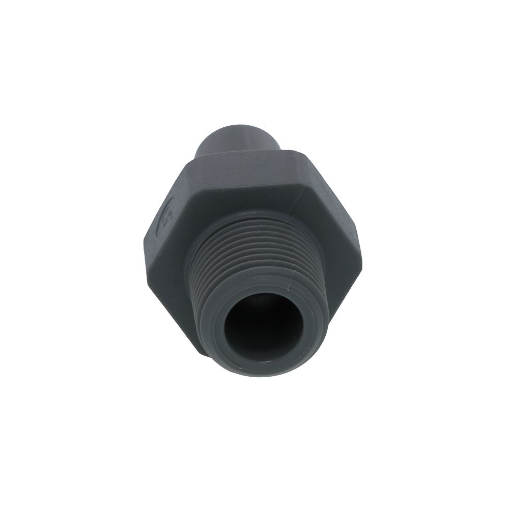 John Guest Stem Adapter BSPT - 3/8 x 1/4  BSPT