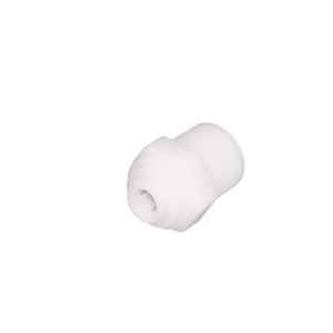 NeoFit - Acetal Natural White Male Connector- 3/8"tube OD x 1/2"NPTF