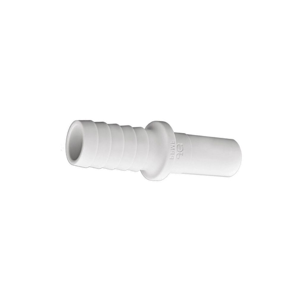 NeoFit - Acetal True White Stem Barb Connector [1/4"] stem x 8mm [5/16"] barb
