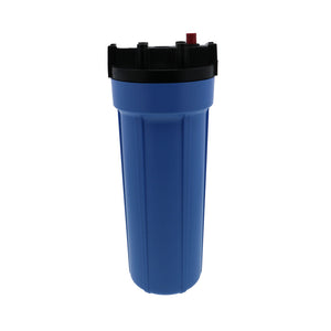 Pentek 10" Slim Line Water Filter Housing Black/Blue w/ PR