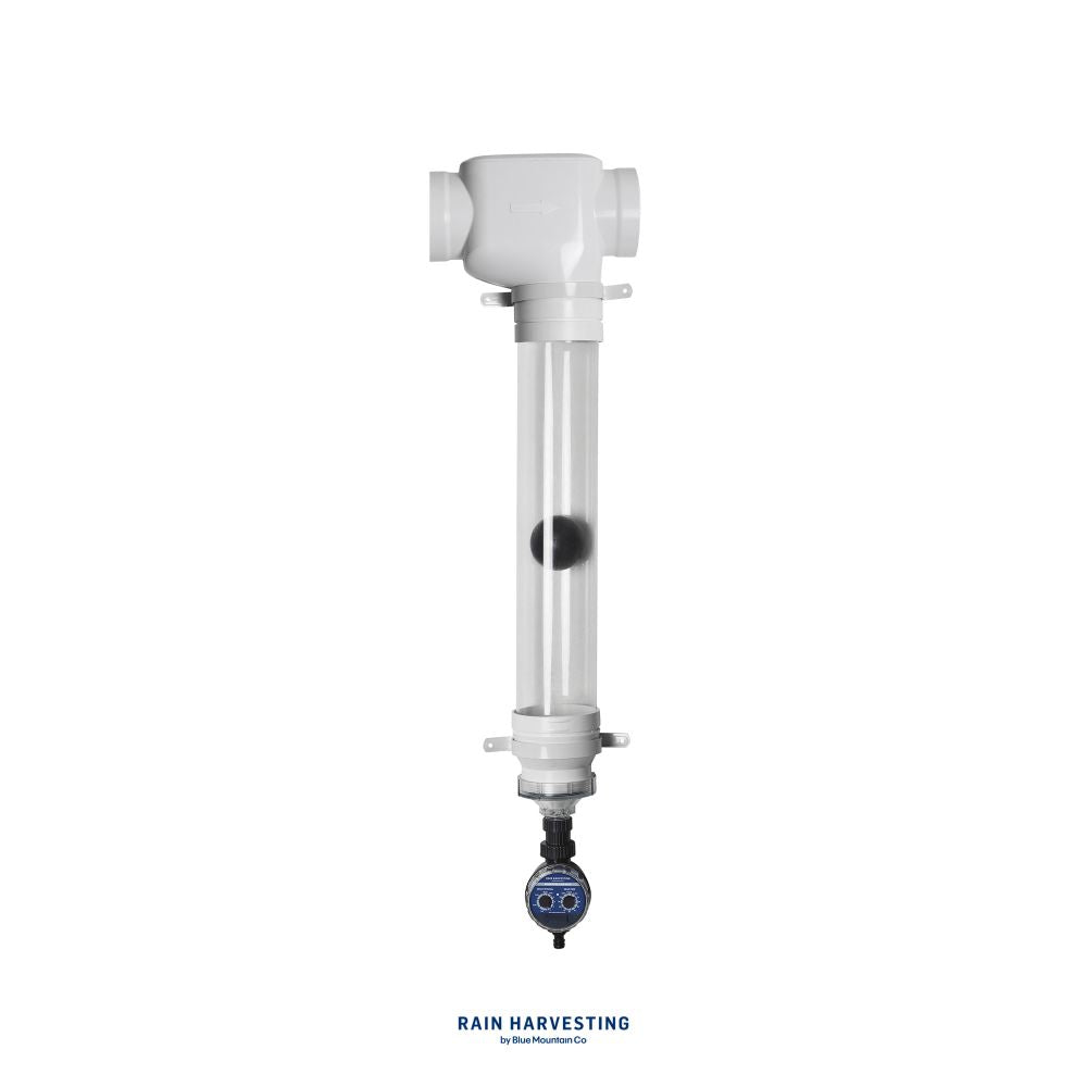 First Flush Advanced Downpipe Kit WDDP120 4" advanced release valve  from Rain Harvesting Pty by Blue Mountain Co.
