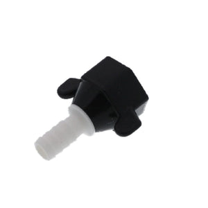 SHURflo 234-2916 Hex Swivel Straight 1/2 FPT x 3/8 BARB Poly