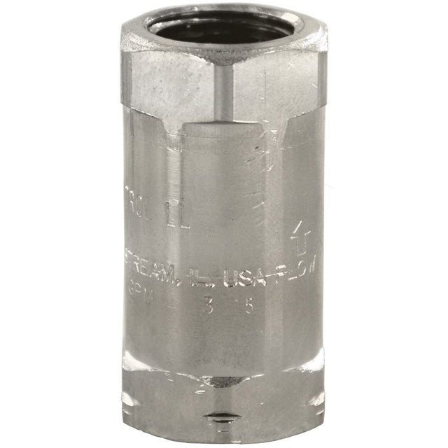 Lead-Free Nickel Plated Brass Flow Restrictor 3/8" FPT x 3/8" FPT .5 GPM
