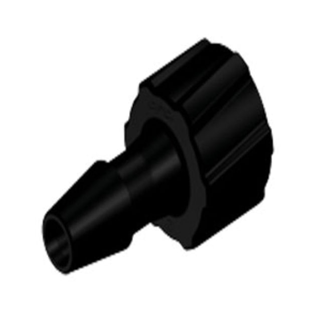 LM5131 Luer Fitting Black Nylon Male Luer X 5/32 HB